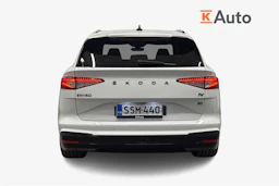 valkoinen Skoda Enyaq 2023 kuva 4.