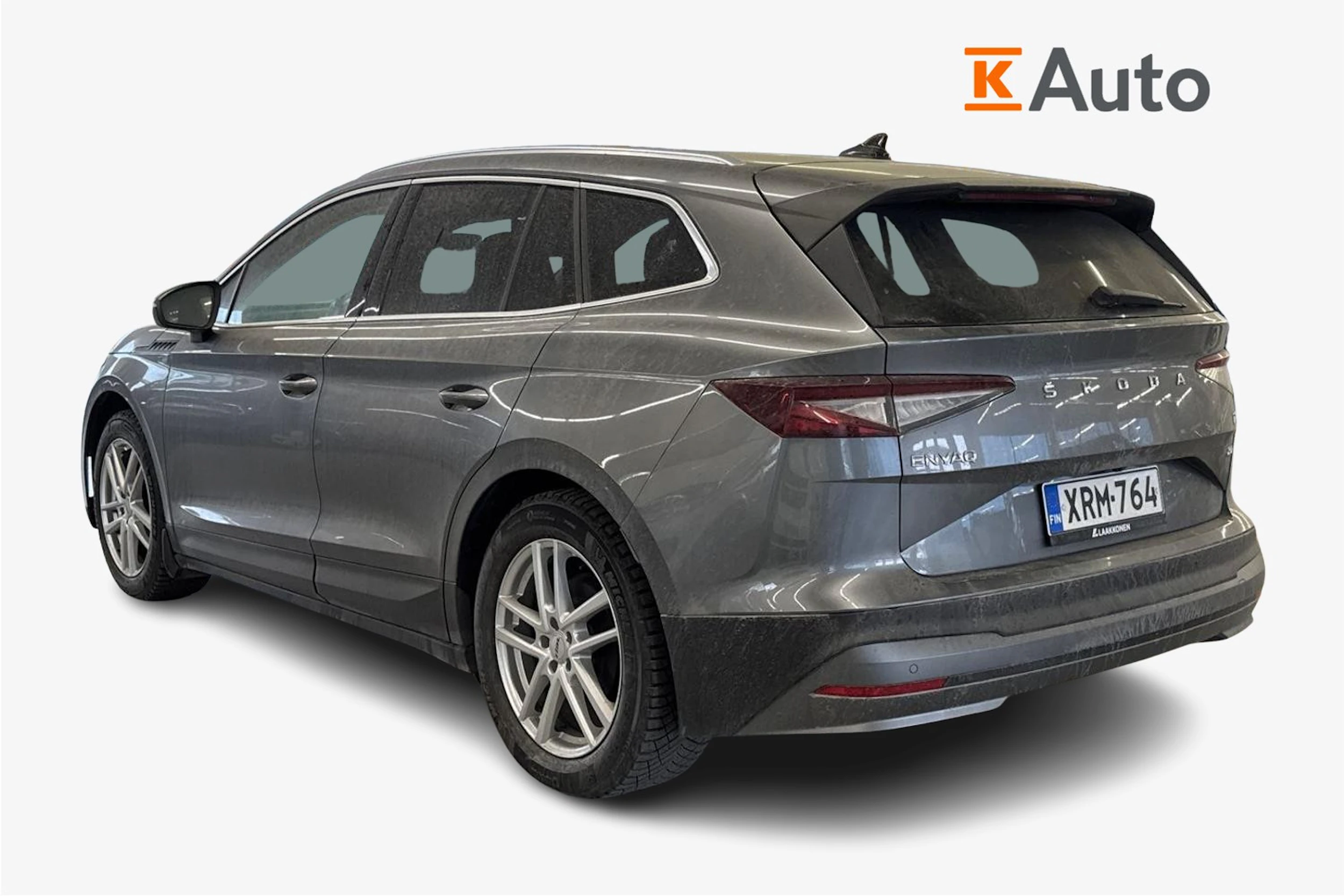 harmaa Skoda Enyaq 2022 kuva 2.