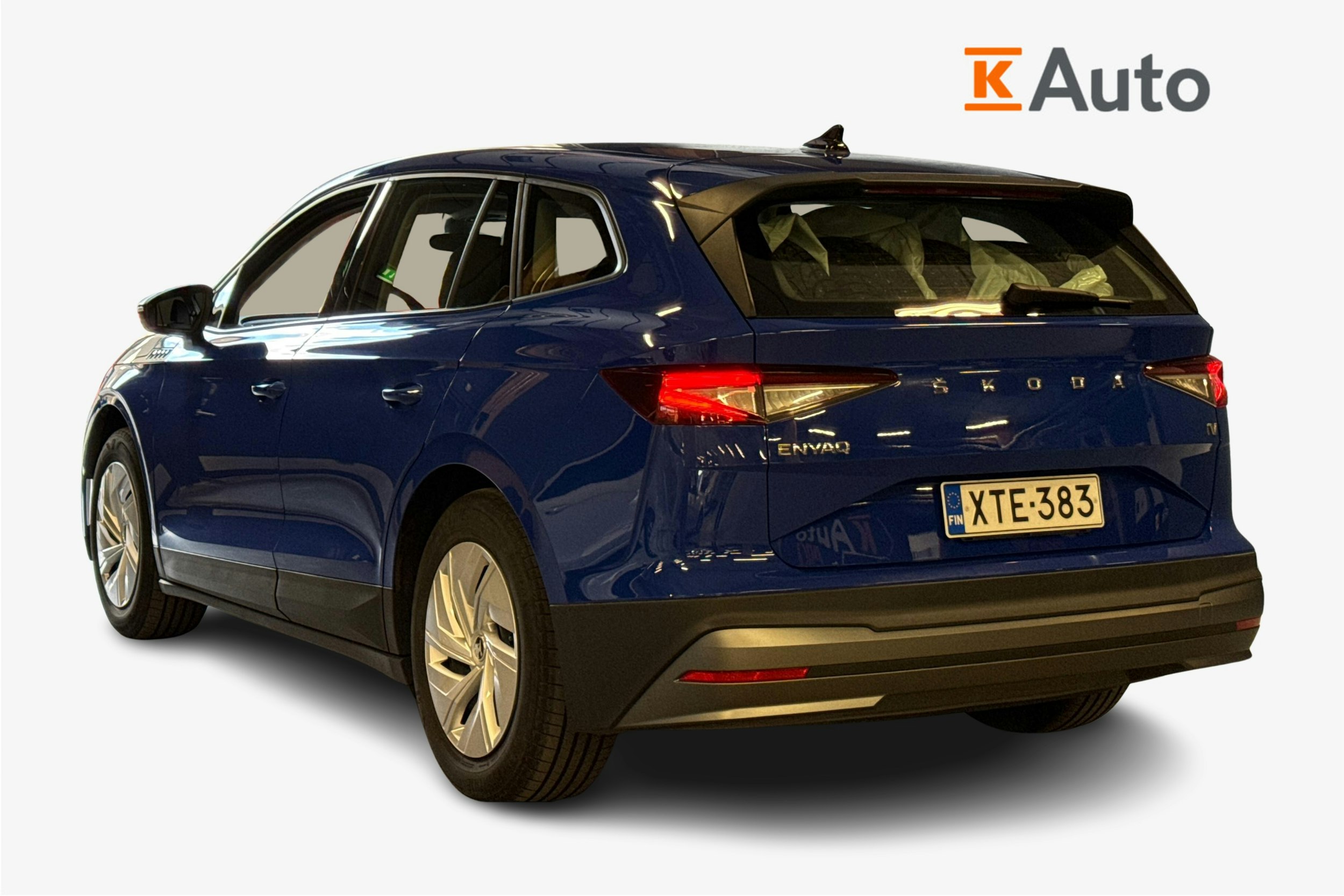 sininen Skoda Enyaq 2022 kuva 2.