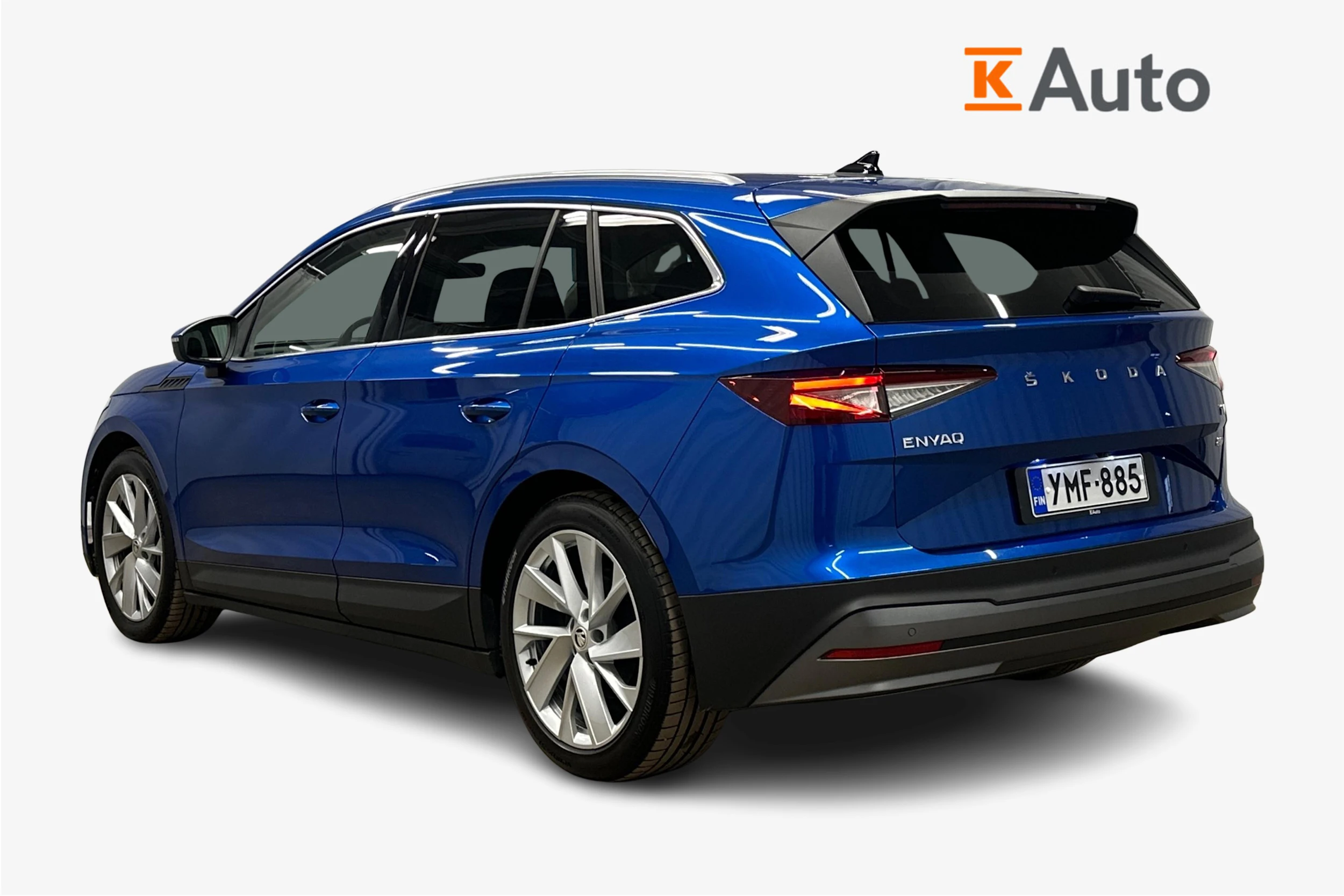 sininen Skoda Enyaq 2022 kuva 2.