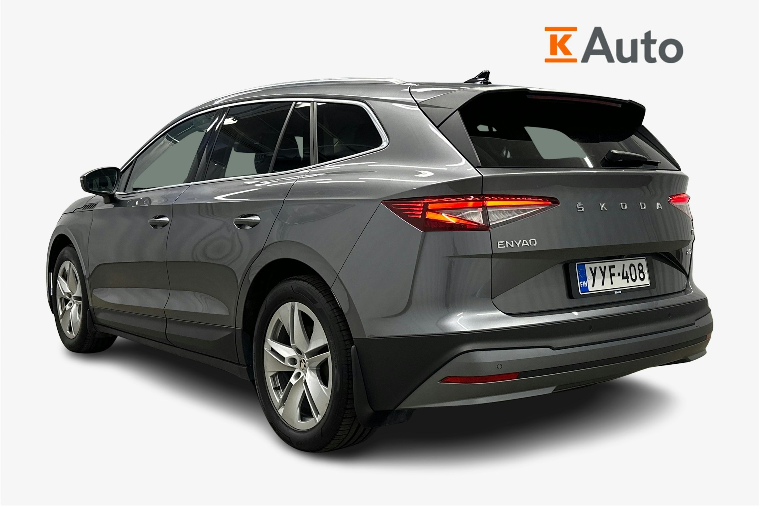 harmaa Skoda Enyaq 2022 kuva 2.