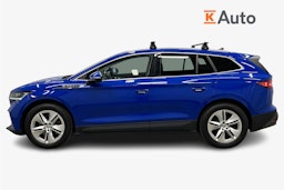 sininen Skoda Enyaq 2022 kuva 6.