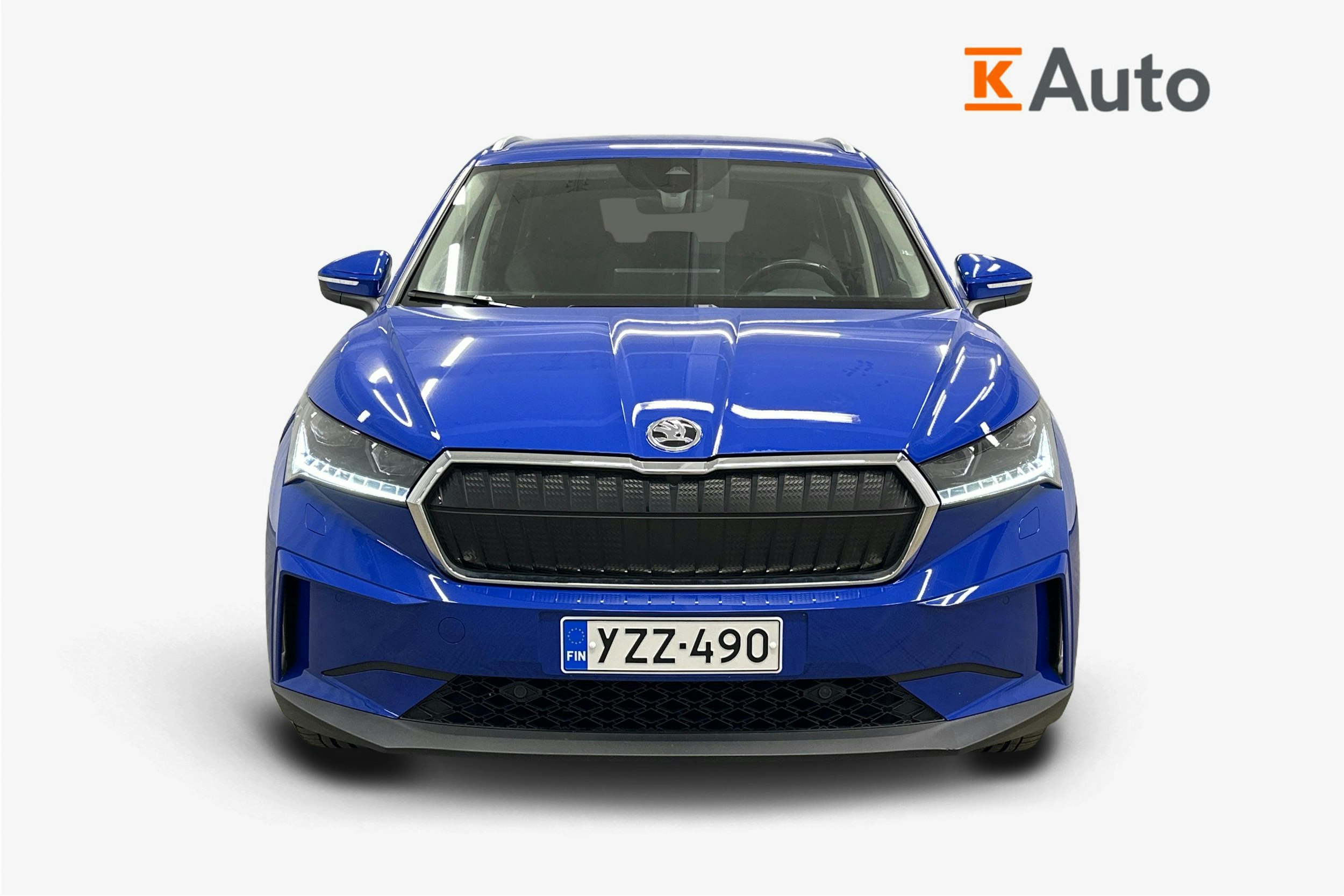 sininen Skoda Enyaq 2022 kuva 5.