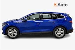 sininen Skoda Enyaq 2022 kuva 6.