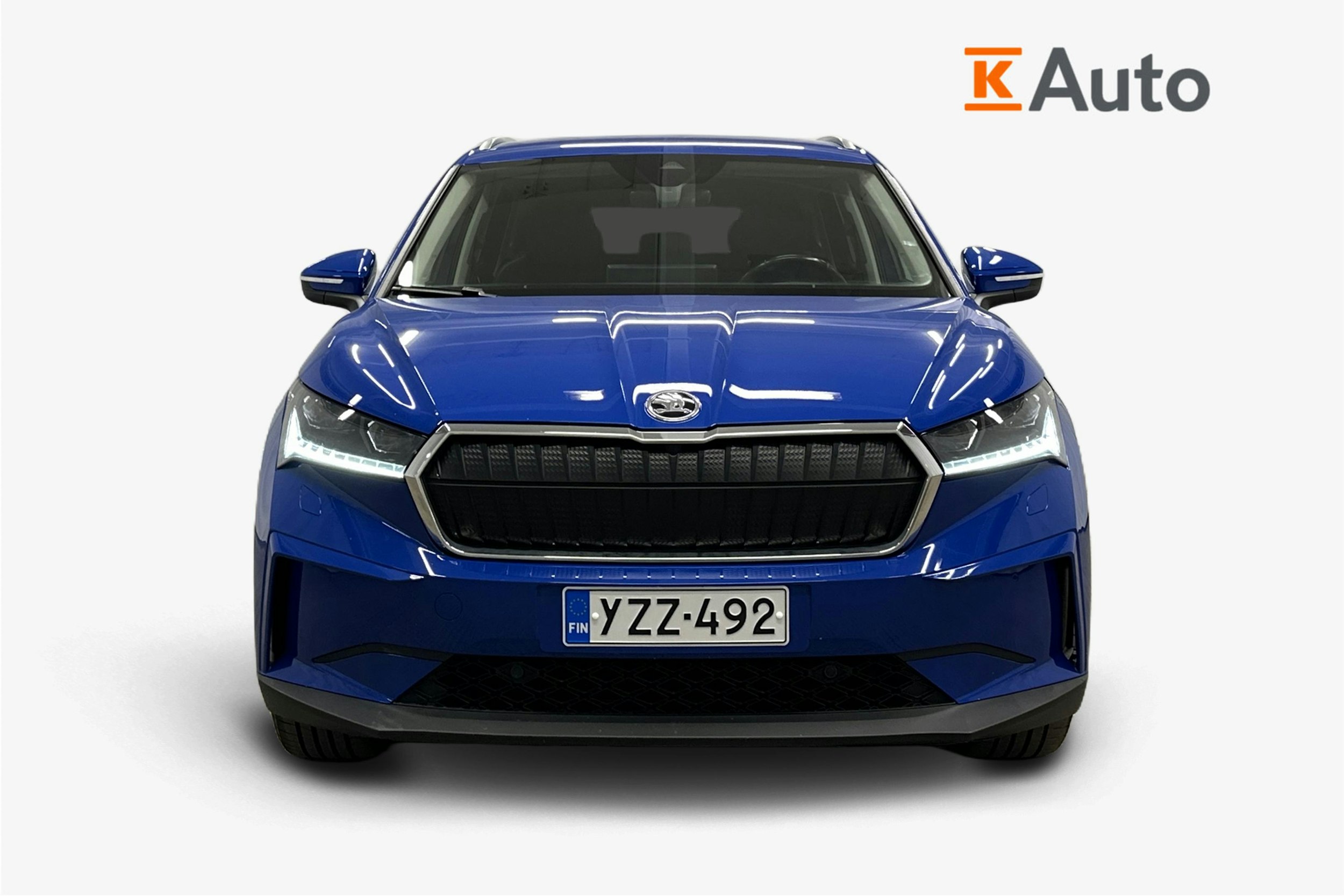 sininen Skoda Enyaq 2022 kuva 5.