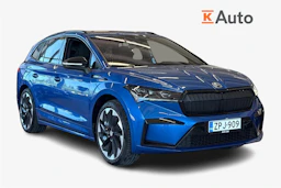 sininen Skoda Enyaq 2022 kuva 1.