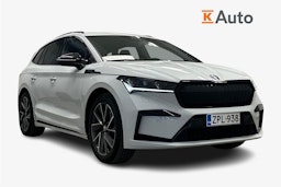 valkoinen Skoda Enyaq 2022 kuva 1.