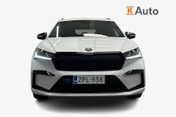 valkoinen Skoda Enyaq 2022 kuva 5.