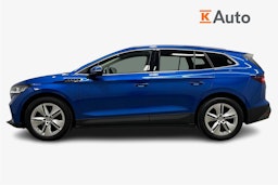 sininen Skoda Enyaq 2022 kuva 6.