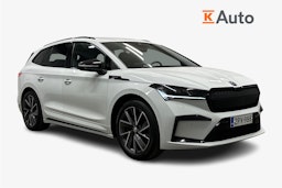 valkoinen Skoda Enyaq 2022 kuva 1.