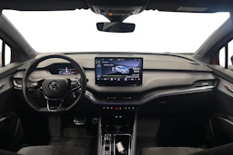 punainen Skoda Enyaq 2022 kuva 9.