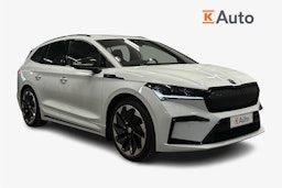 valkoinen Skoda Enyaq 2023 kuva 1.