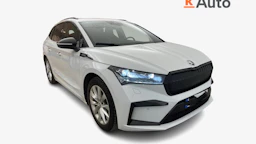 met. valkoinen Skoda Enyaq 2023 kuva 1.