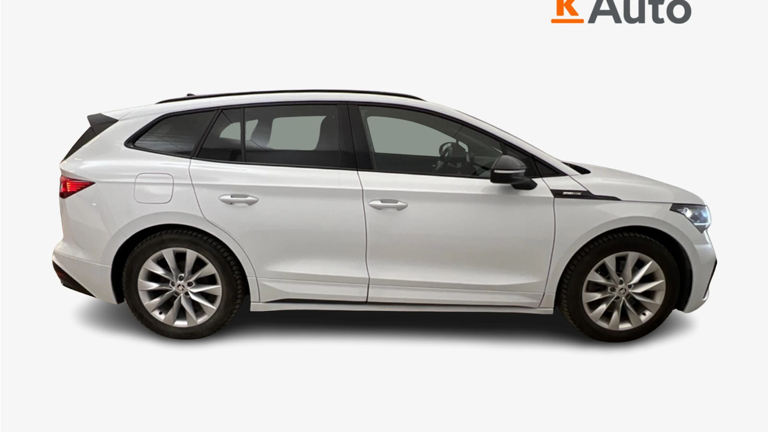 met. valkoinen Skoda Enyaq 2023 kuva 4.