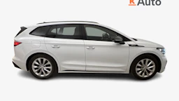 met. valkoinen Skoda Enyaq 2023 kuva 4.