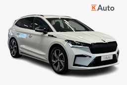valkoinen Skoda Enyaq 2023 kuva 1.