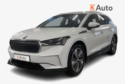 valkoinen Skoda Enyaq 2023 kuva 1.