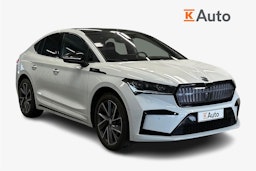 valkoinen Skoda Enyaq 2023 kuva 1.