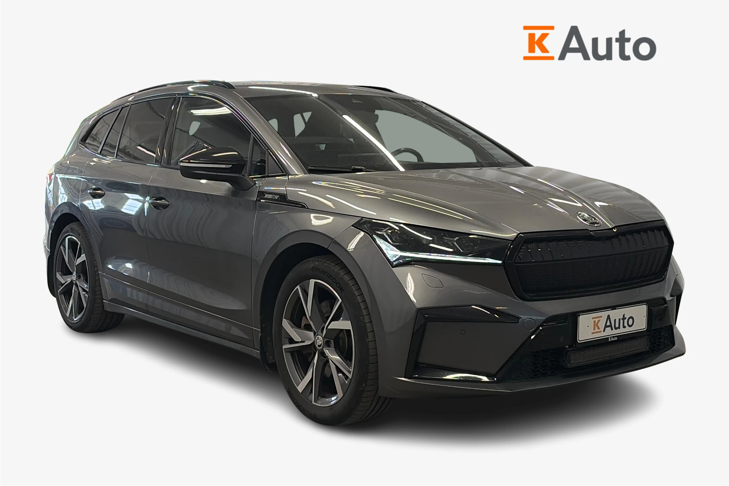 harmaa Skoda Enyaq 2023 kuva 1.