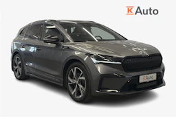 harmaa Skoda Enyaq 2023 kuva 1.