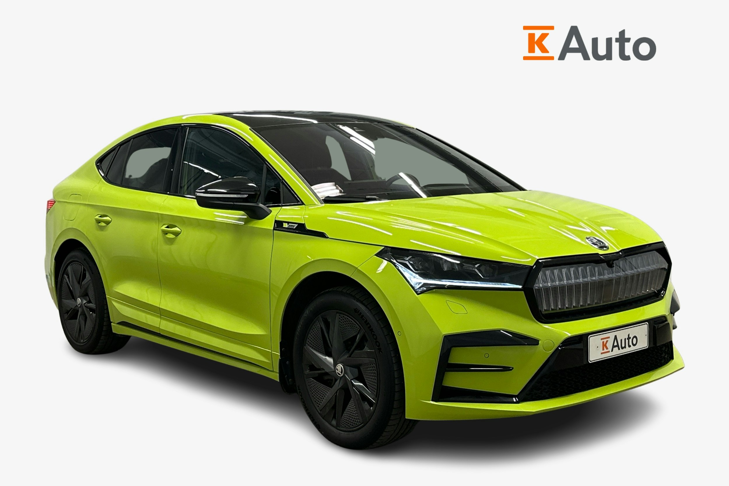 vihreä Skoda Enyaq 2023 kuva 1.