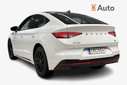 Valkoinen Skoda Enyaq 2023 kuva 2.