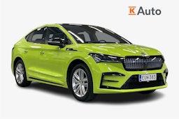 vihreä Skoda Enyaq 2023 kuva 1.