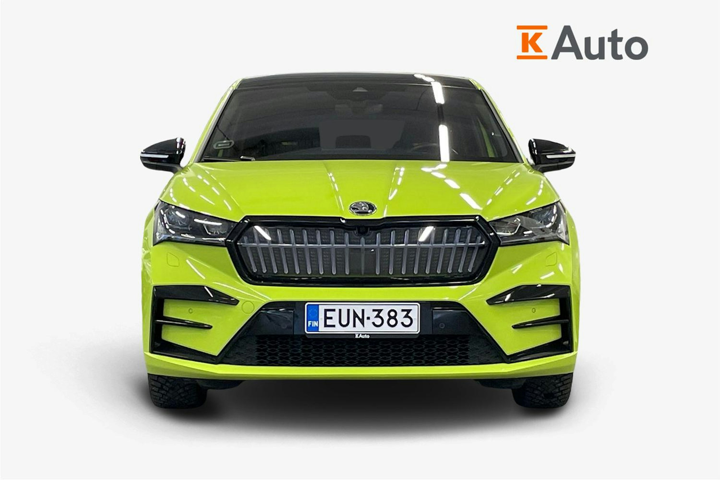 vihreä Skoda Enyaq 2023 kuva 5.