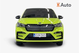vihreä Skoda Enyaq 2023 kuva 5.