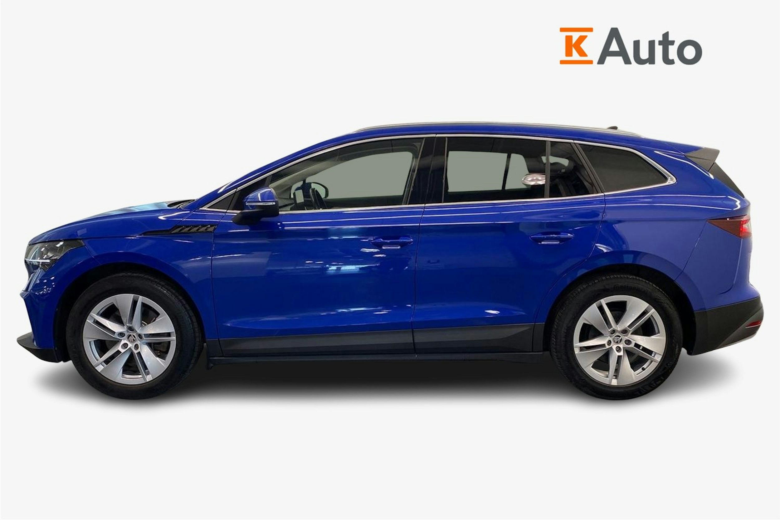sininen Skoda Enyaq 2023 kuva 5.