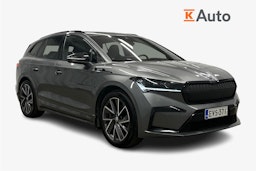 harmaa Skoda Enyaq 2023 kuva 1.