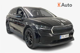 musta Skoda Enyaq 2023 kuva 1.