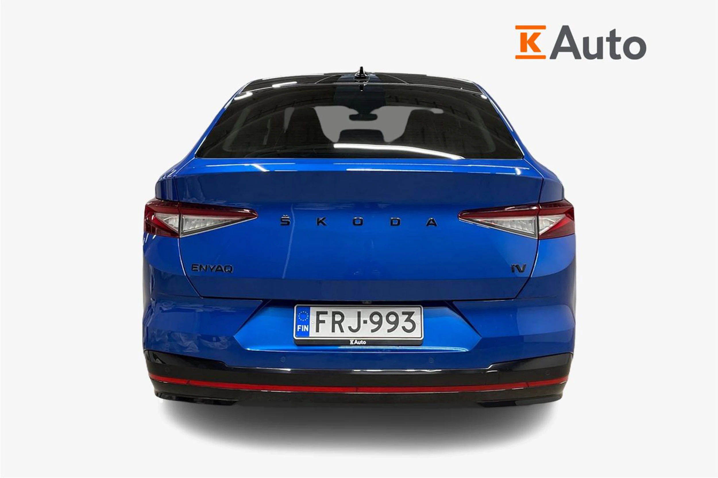 Sininen Skoda Enyaq 2023 kuva 4.