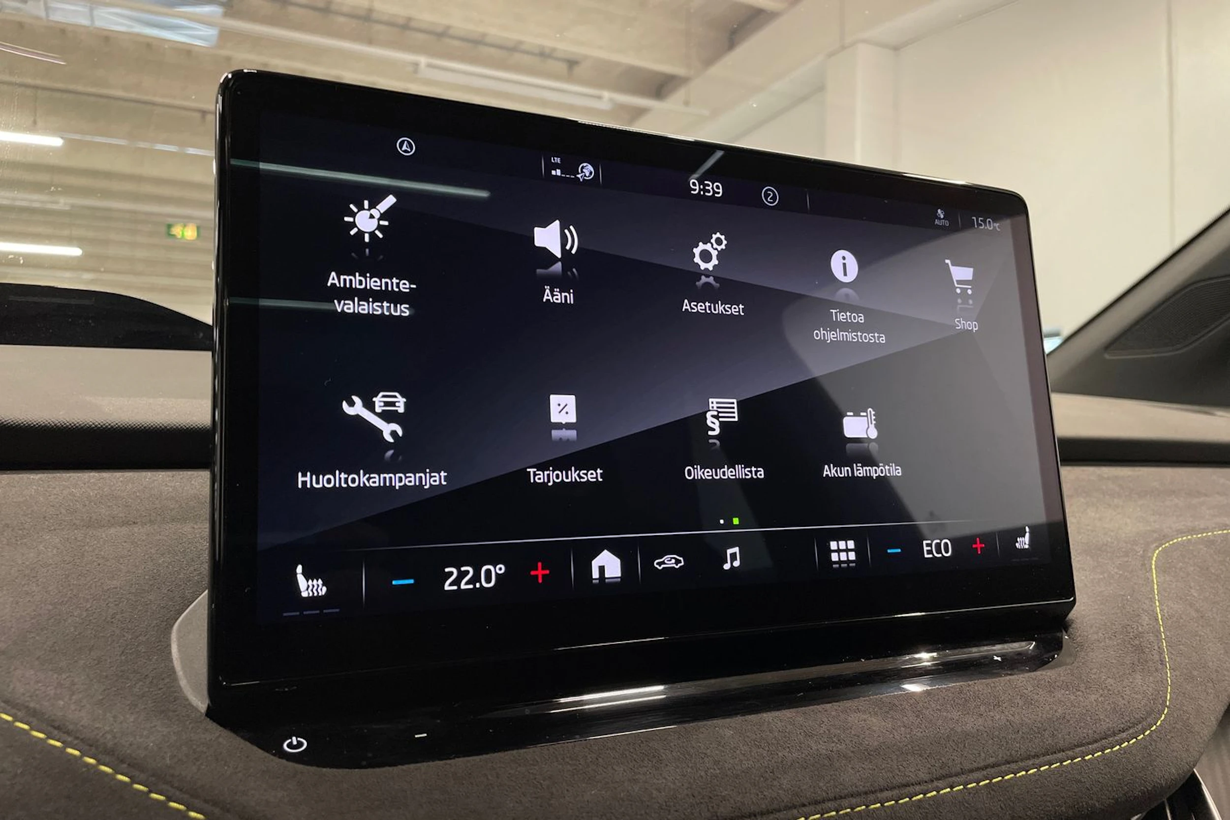 Sininen Skoda Enyaq 2023 kuva 20.