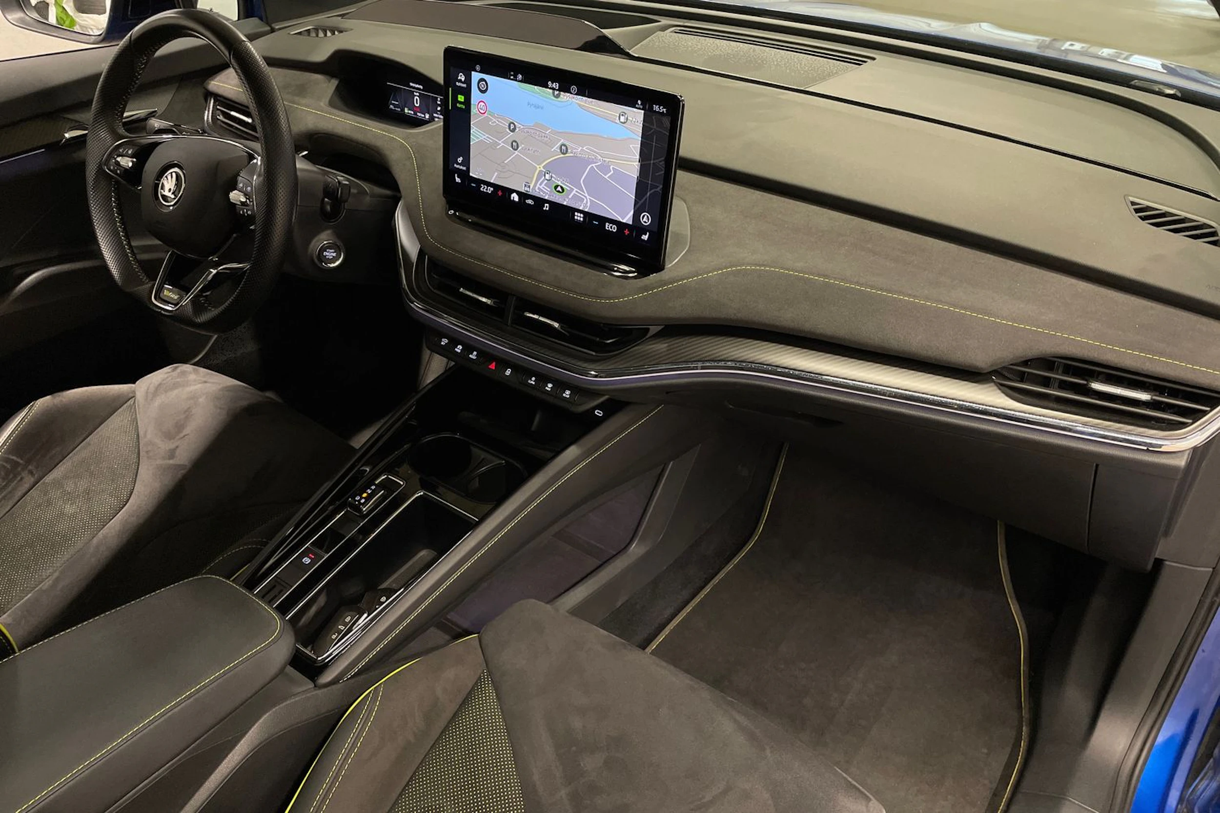 Sininen Skoda Enyaq 2023 kuva 35.