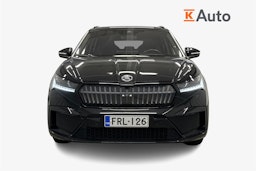 musta Skoda Enyaq 2023 kuva 5.