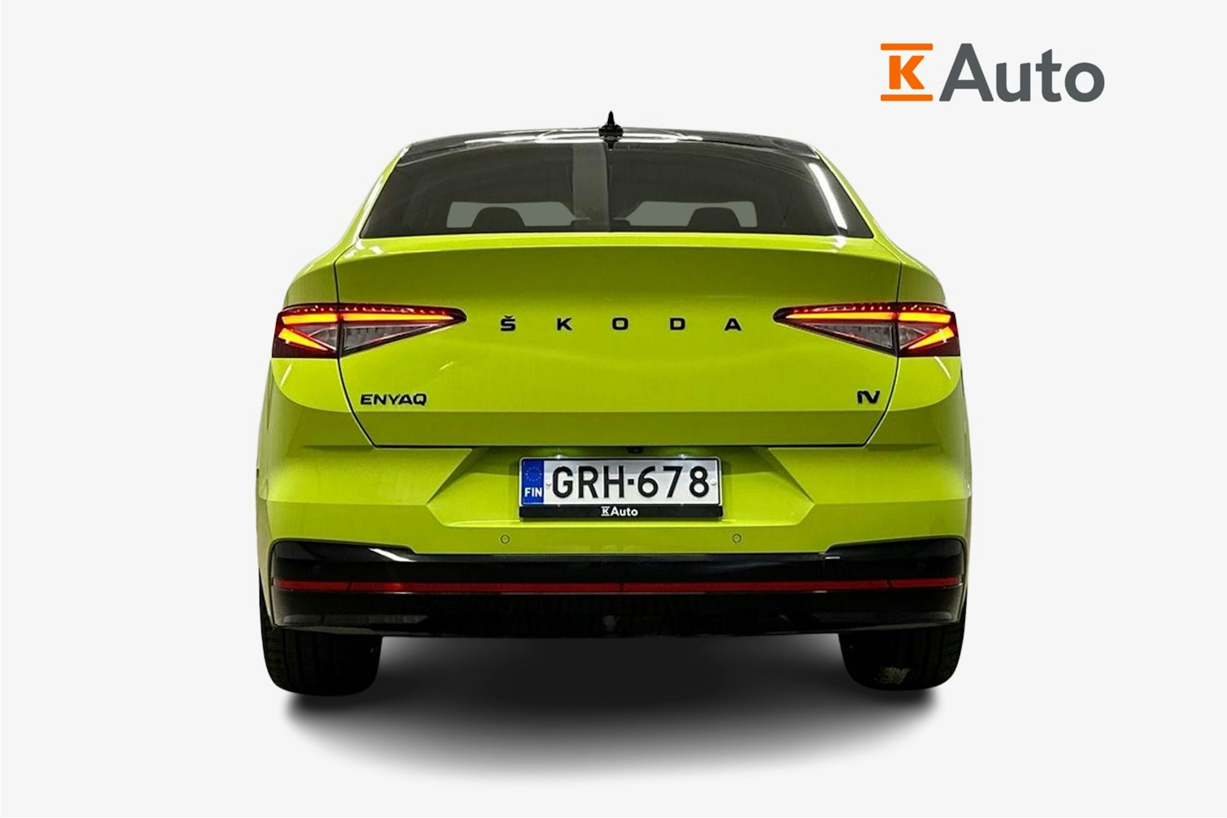 vihreä Skoda Enyaq 2023 kuva 3.