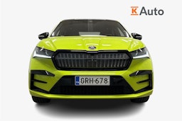 vihreä Skoda Enyaq 2023 kuva 4.