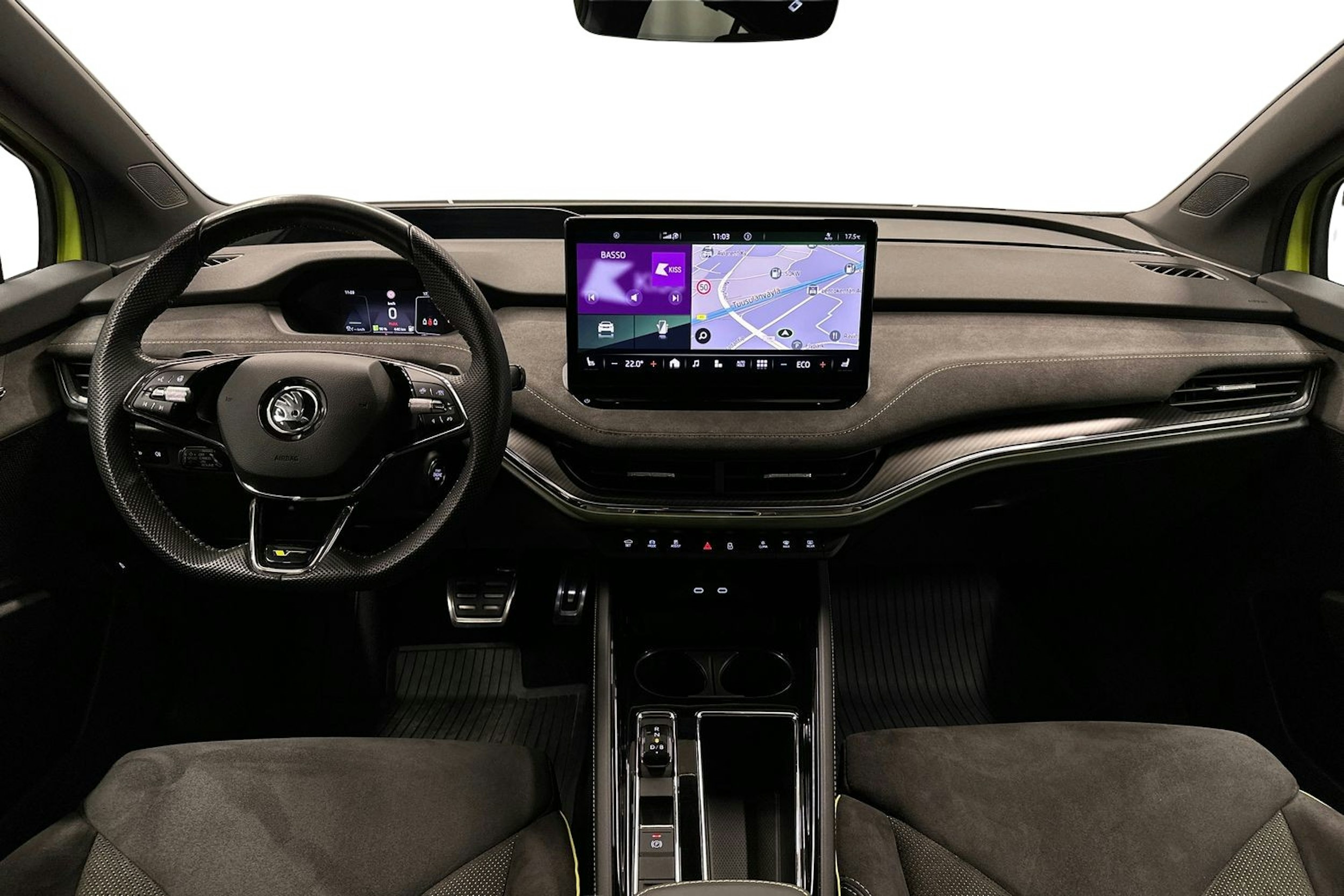 vihreä Skoda Enyaq 2023 kuva 7.