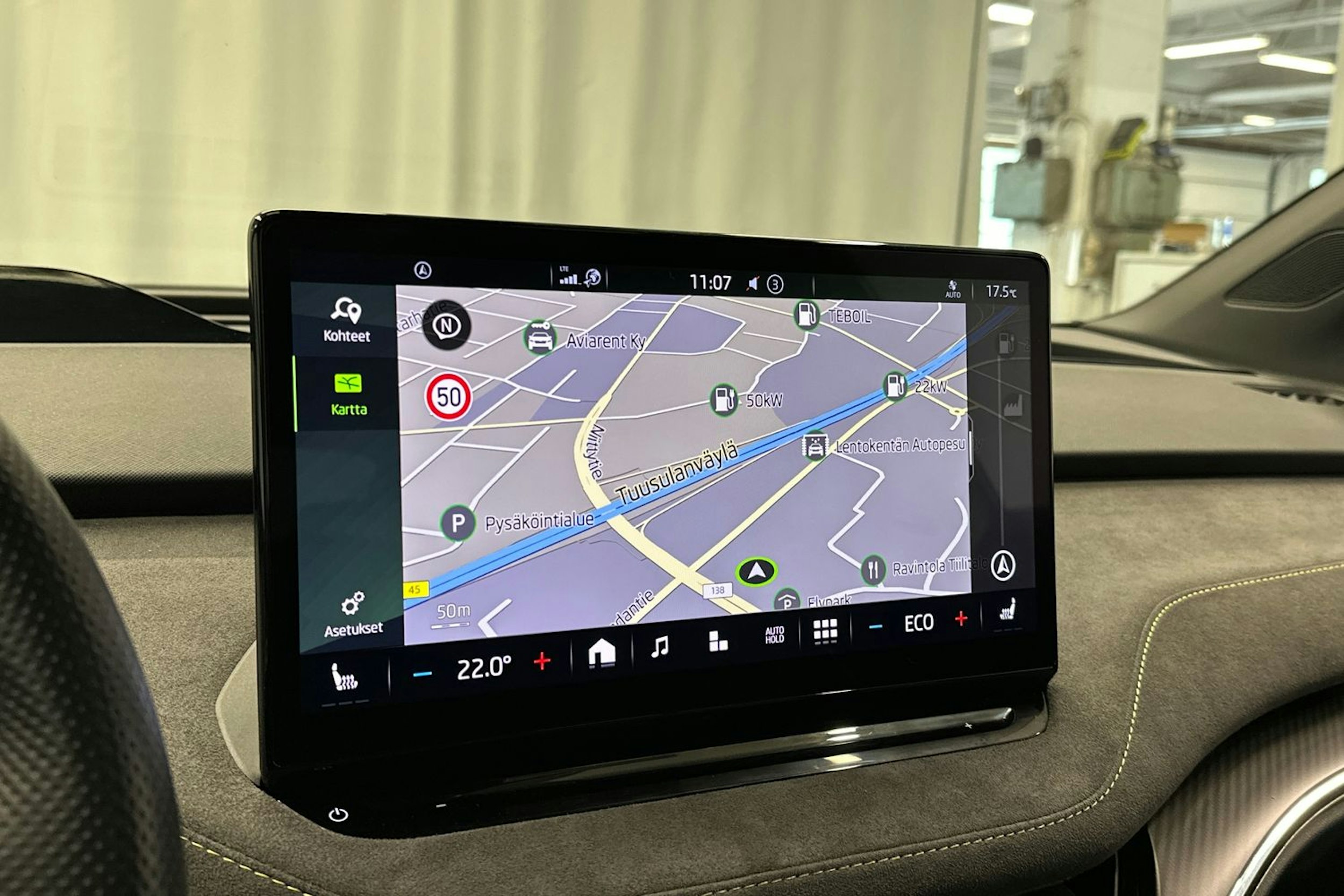 vihreä Skoda Enyaq 2023 kuva 29.