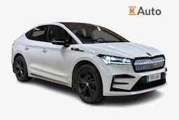 valkoinen Skoda Enyaq 2023 kuva 1.