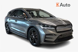 harmaa Skoda Enyaq 2023 kuva 1.
