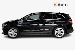 Musta Skoda Enyaq 2023 kuva 5.