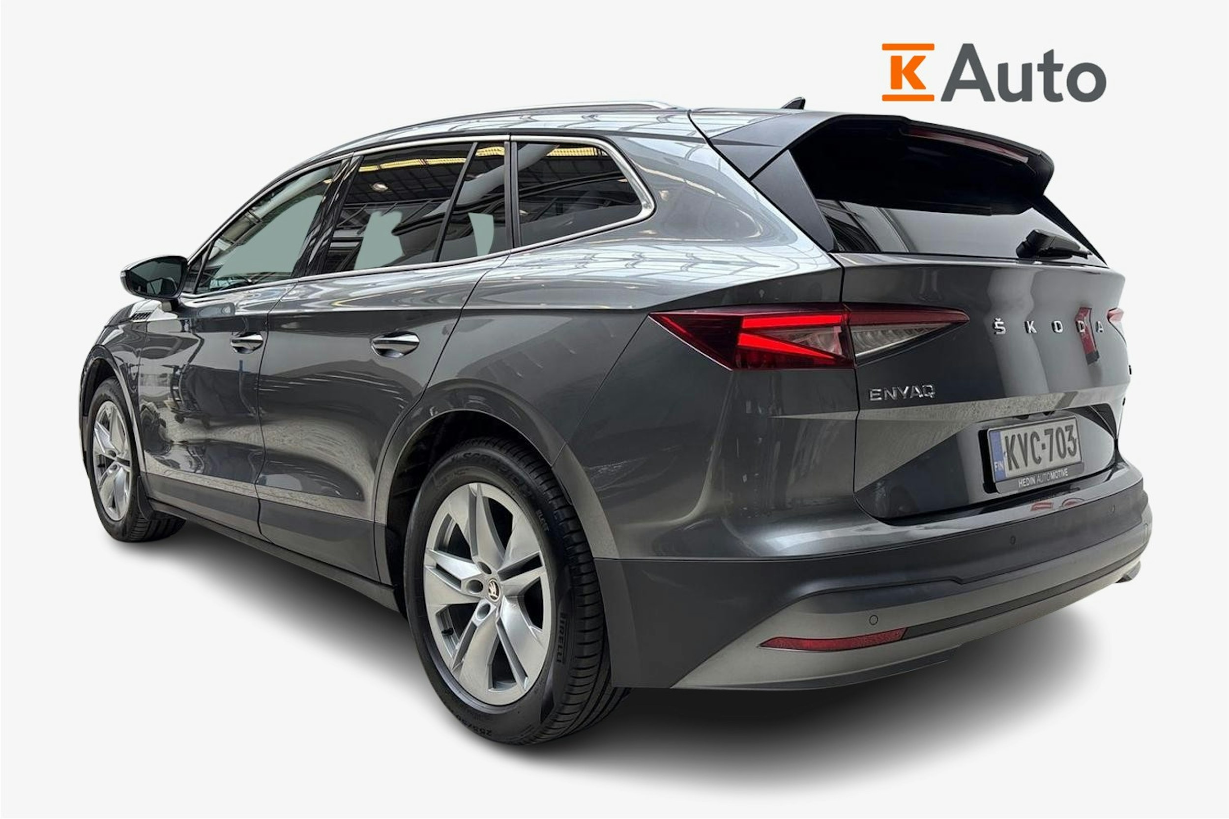 harmaa Skoda Enyaq 2023 kuva 2.