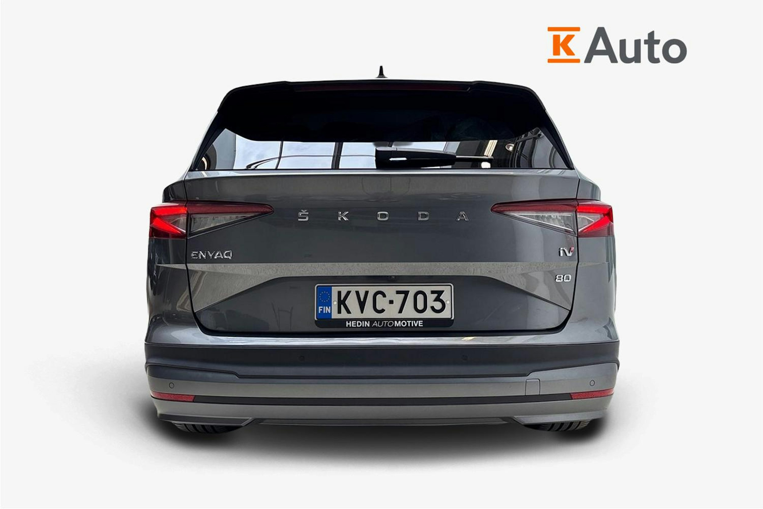 harmaa Skoda Enyaq 2023 kuva 3.