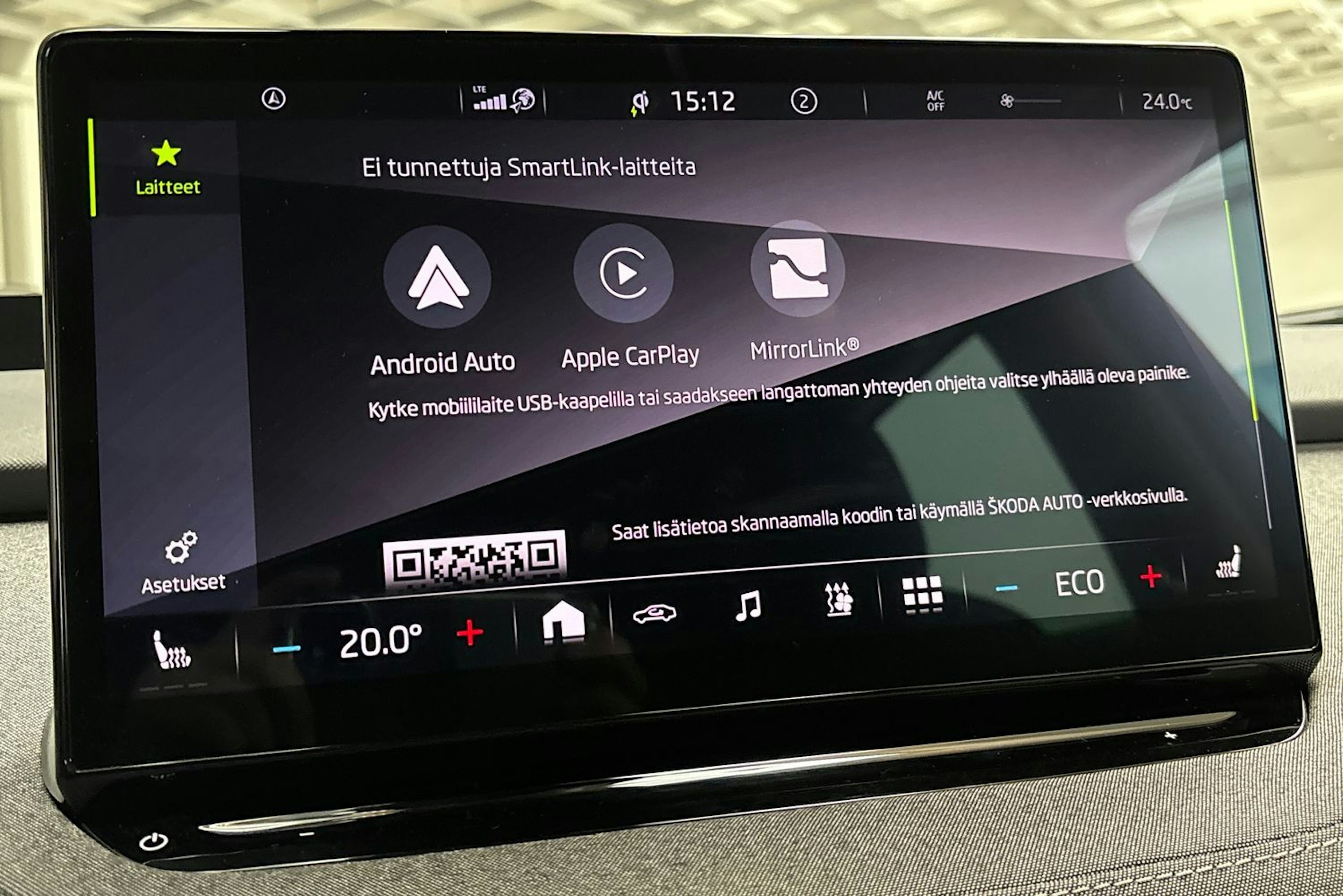 harmaa Skoda Enyaq 2023 kuva 26.