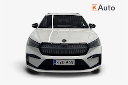 valkoinen Skoda Enyaq 2023 kuva 5.