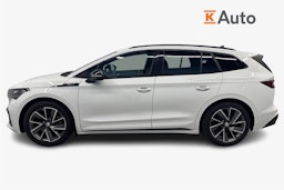 valkoinen Skoda Enyaq 2023 kuva 6.