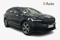 musta Skoda Enyaq 2023 kuva 1.