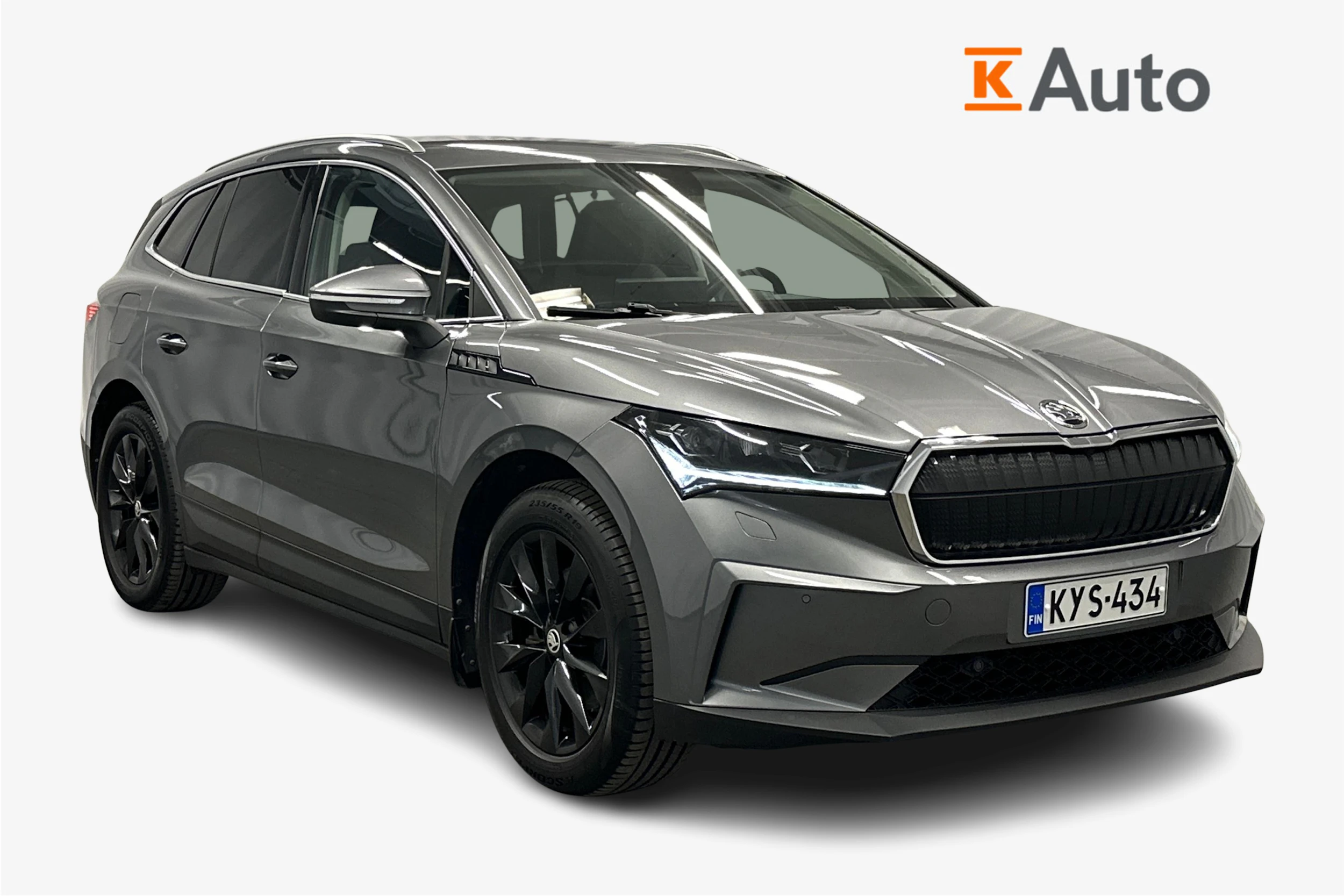 harmaa Skoda Enyaq 2023 kuva 1.